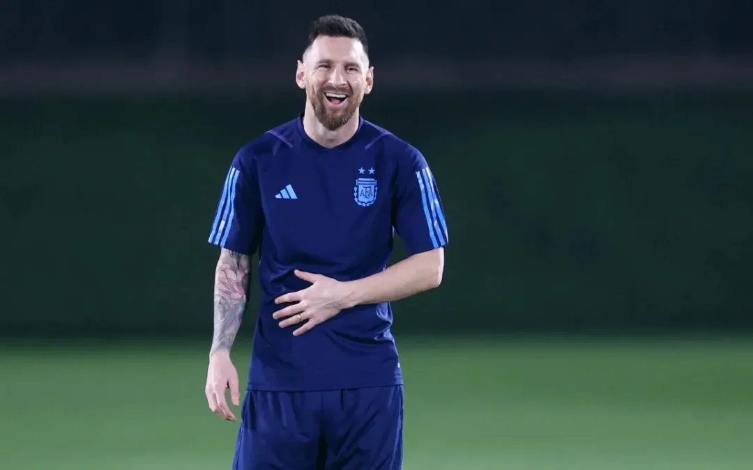 Lionel Messi Scores For Argentina