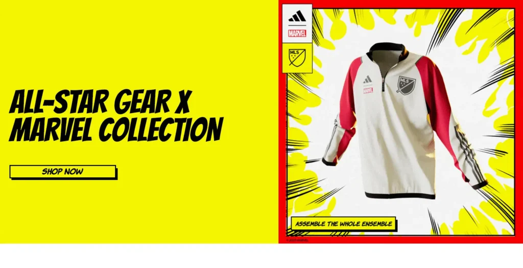MLS All-Star Gear X Marvel Collection