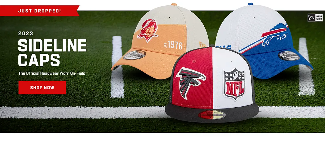 NFL Official Sideline Caps Headwear