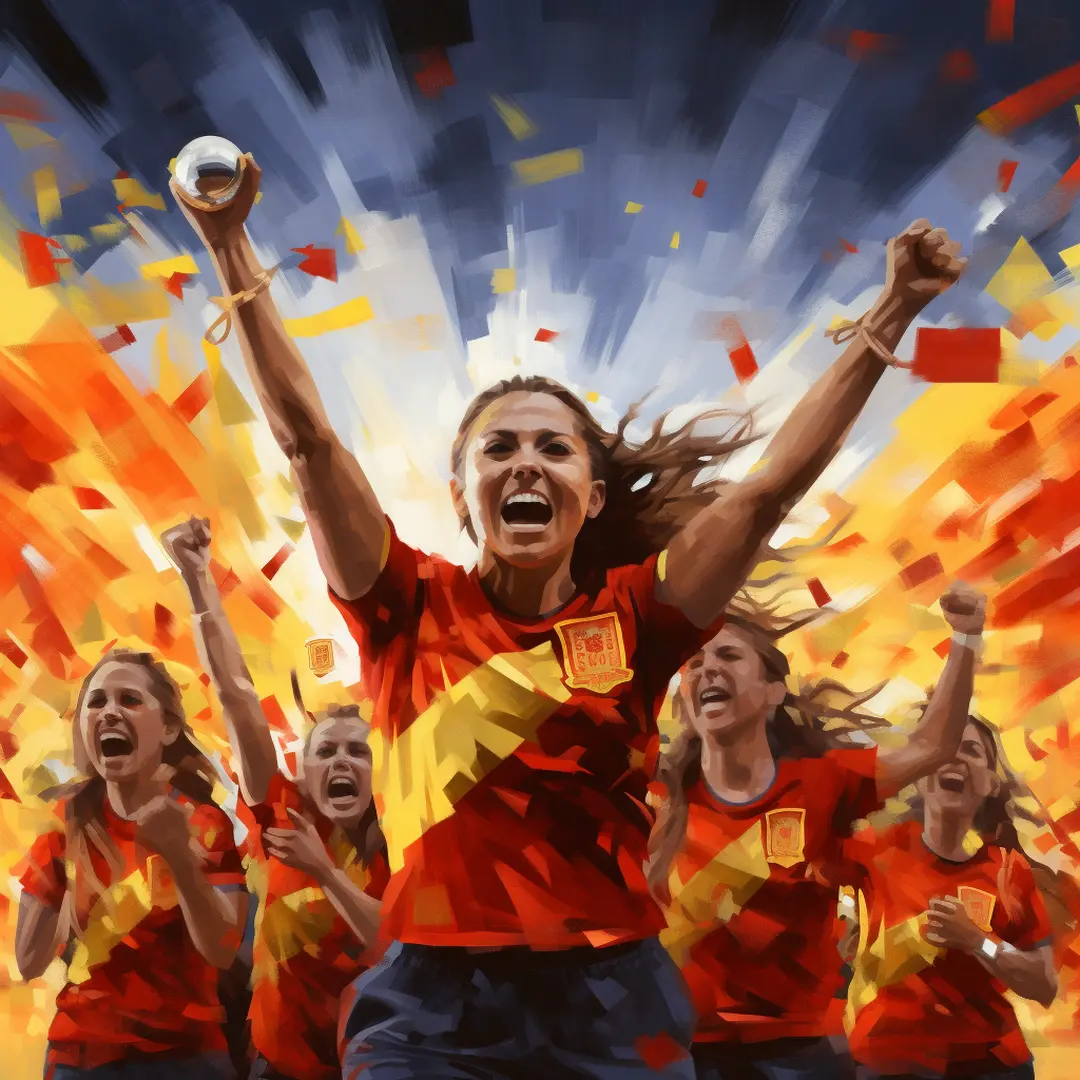 Spain Triump FIFA World Cup Final 2023