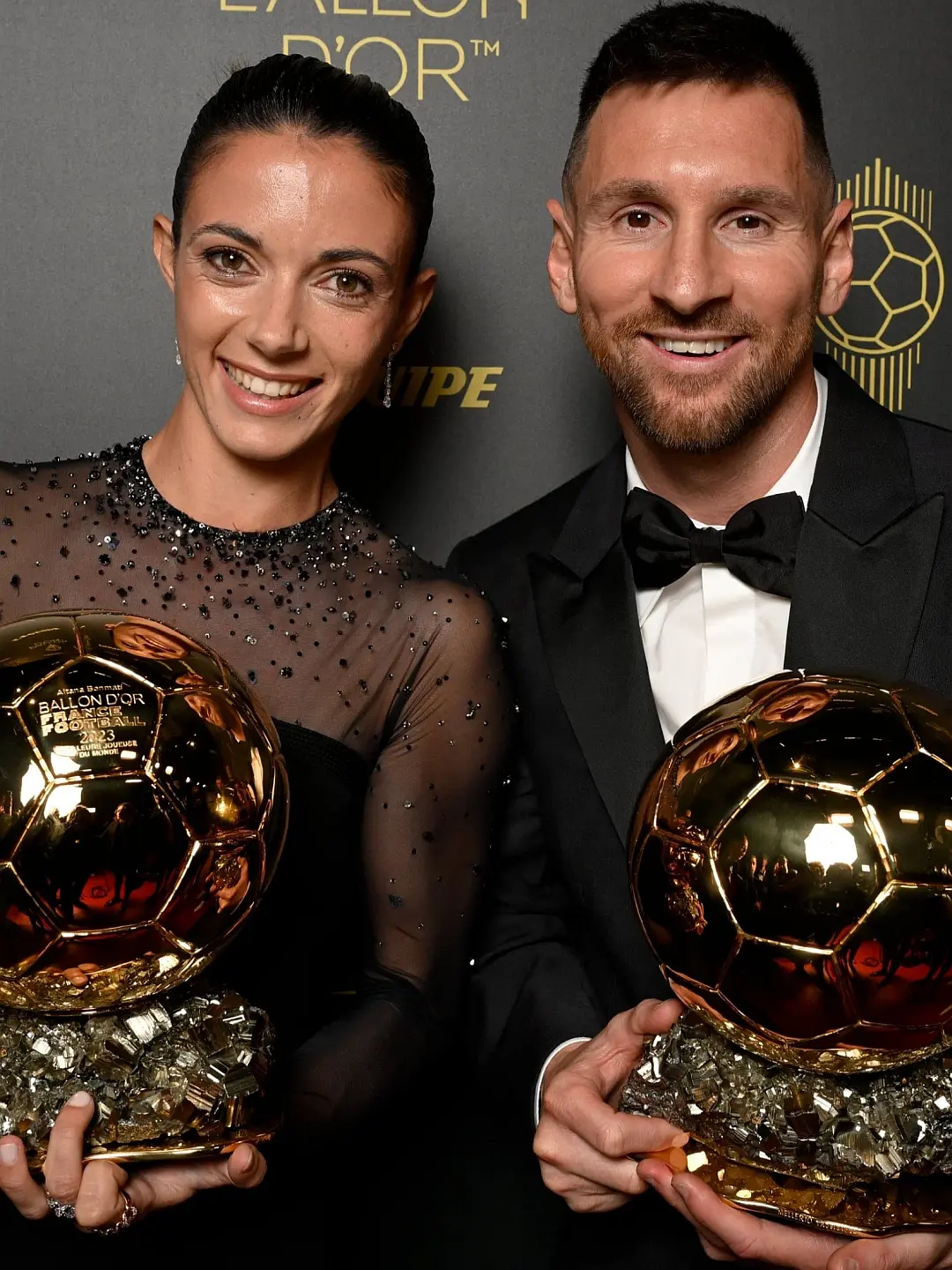 Ballon d'Or 2023 Messi & Bonmati