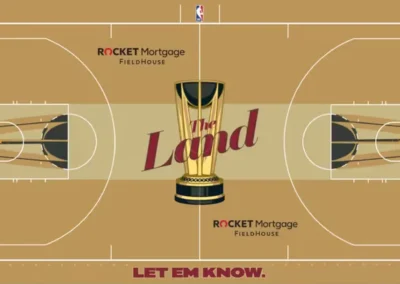 Cleveland Cavaliers city edition court