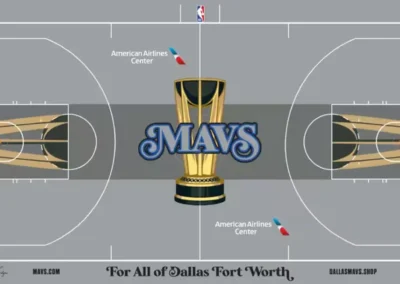 Dallas Mavericks city edition court