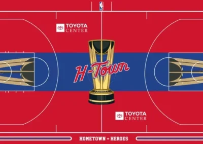 Houston Rockets city edition court