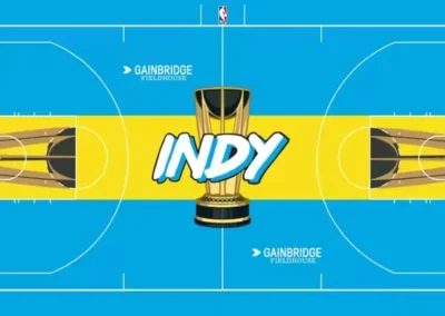 Indiana Pacers city edition court