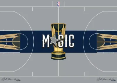 Orlando Magic city edition court