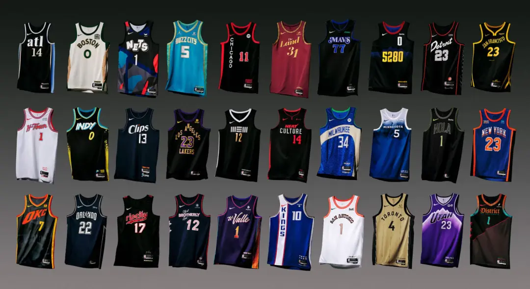 2023-24 NBA City Edition Uniforms