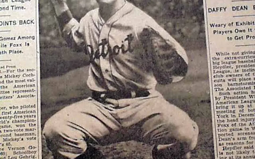 1934 MLB MVP Mickey Cochrane